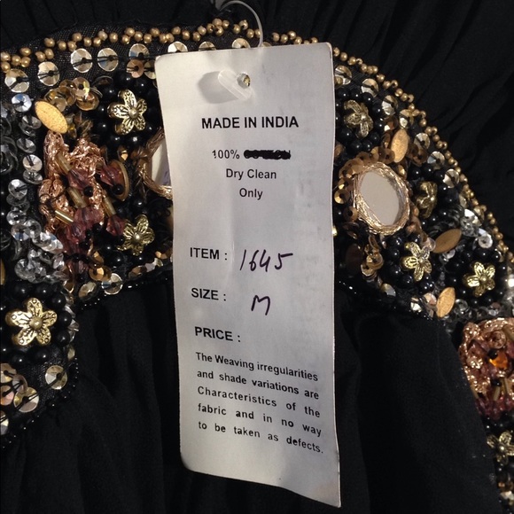 FINAL MARKDOWN Women's Grecian-Style Black Evening Dress medium - Picture 8 of 8